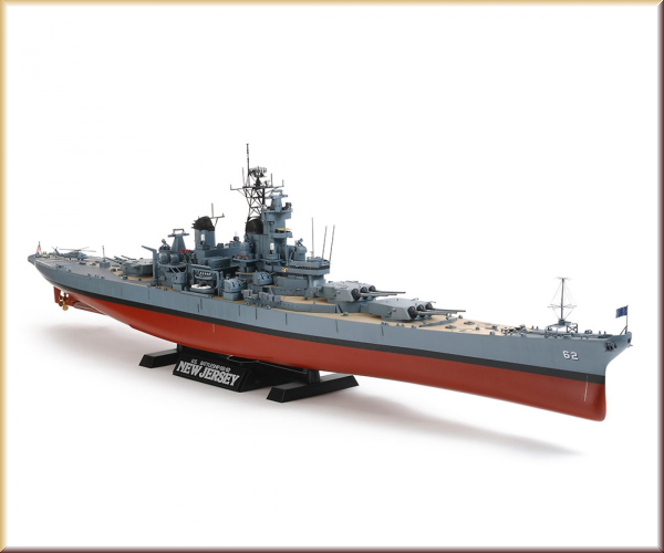 Dickie Tamiya 300078028 1:350 US Schlachtschiff New J - Bild